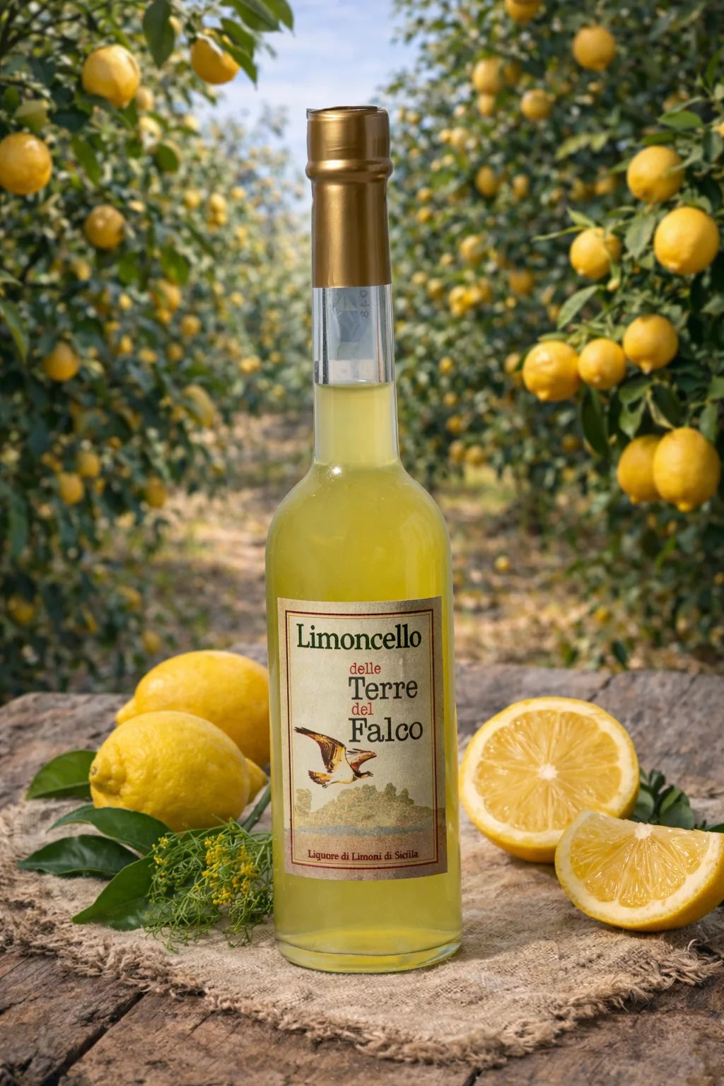 Limoncello, bottiglia da 200 ml